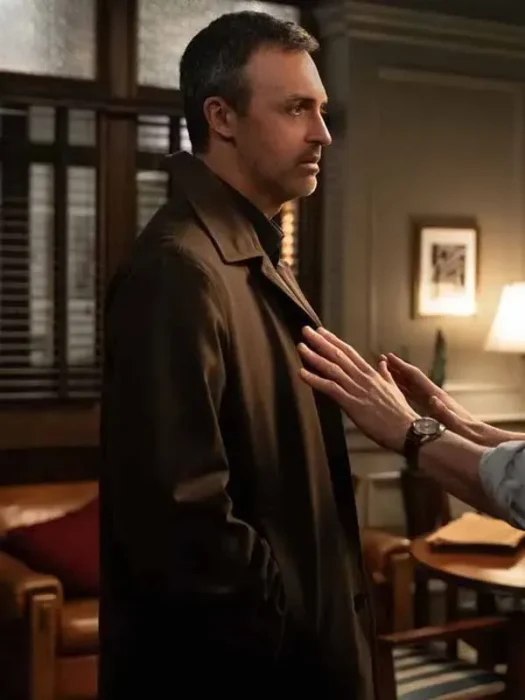 Vincent Riley Law and Order S25 Brown Coat