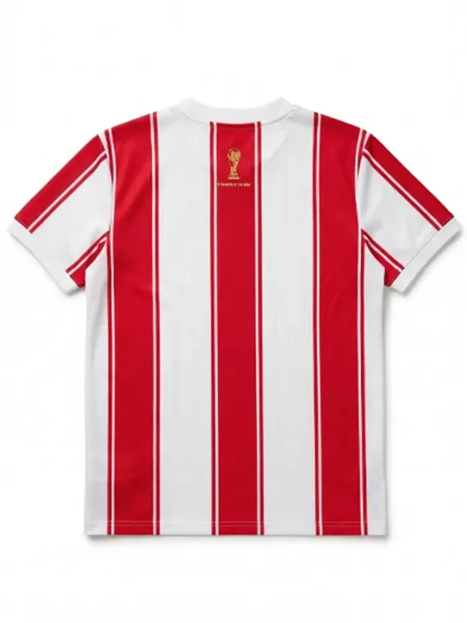 Waffle Effect Canada Red Jersey Back