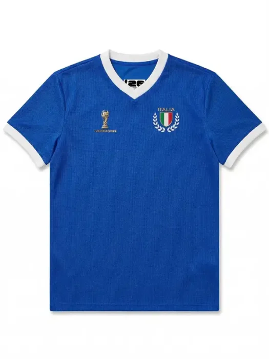 Waffle Effect Kids Italy Jersey