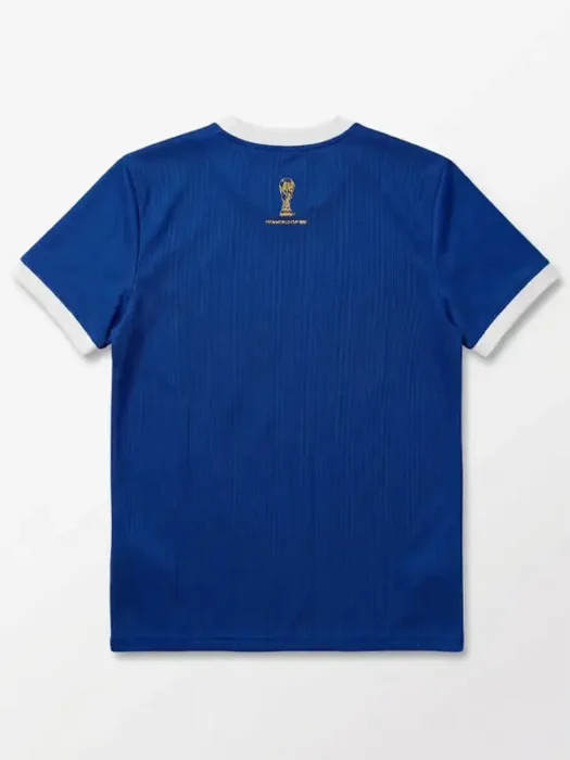 Waffle Effect Kids Italy Jersey Back