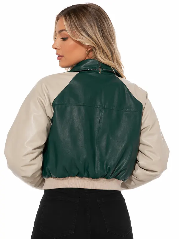 Walk The Hallways Varsity Jacket Back