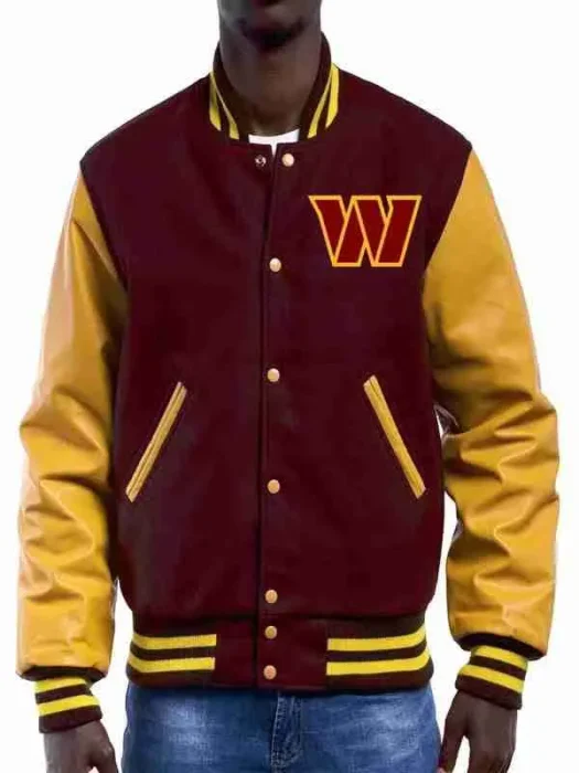 Washington Commanders W Varsity Jacket