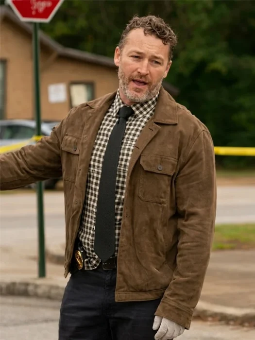 Will Trent S04 Jake McLaughlin Michael Ormewood Brown Jacket