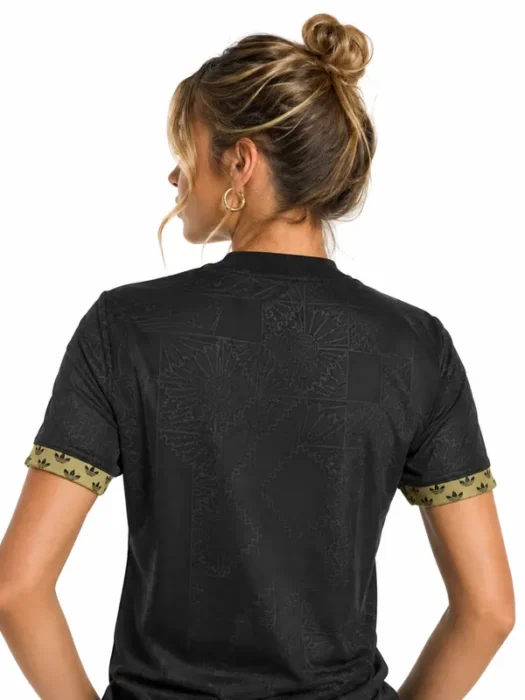Women Mexico Gold Jersey Back