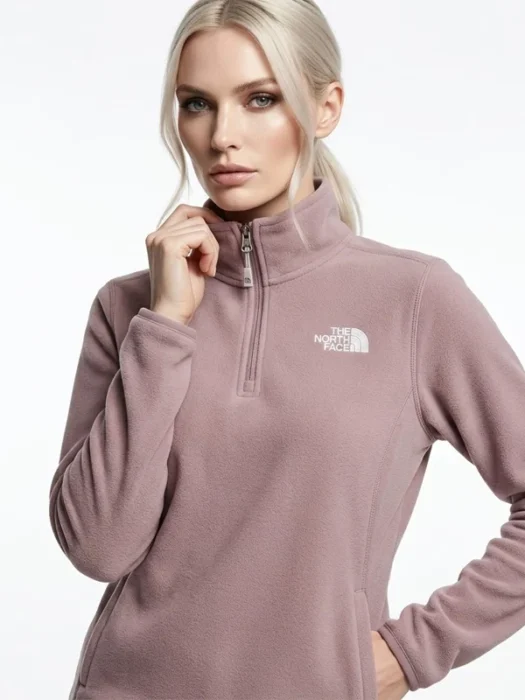 Womens Glacier Pink Fleece Jacket