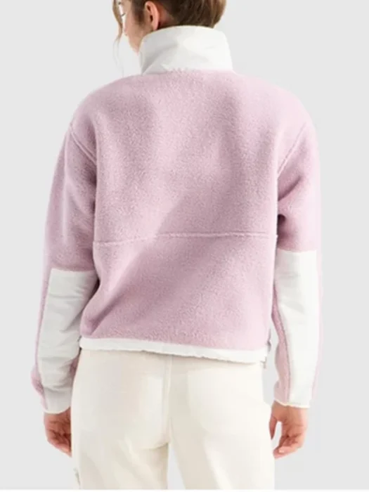 Womens Yumiori Off Pink Back Jacket