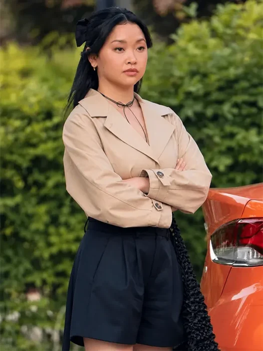 XO Kitty Lana Condor Beige Jacket