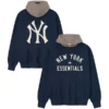 Yankees Fear Of God Essentials Sport Pullover Hoodie