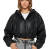 Young Mogul Faux Leather Jacket