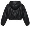 Young Mogul Faux Leather Jacket - Black Back