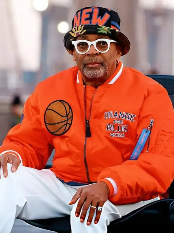 2026 Basketball Finals Spike Lee Orange Jacket