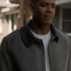 Aaron Pierre 2026 TV Series Lanterns John Stewart Grey Wool Jacket