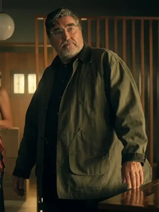 Alfred Molina The Boroughs 2026 Field Jacket