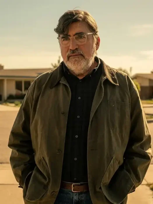 Alfred Molina The Boroughs Olive Green Jacket