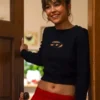 Allie Hayes Off Campus Cropped Sweatshirt
