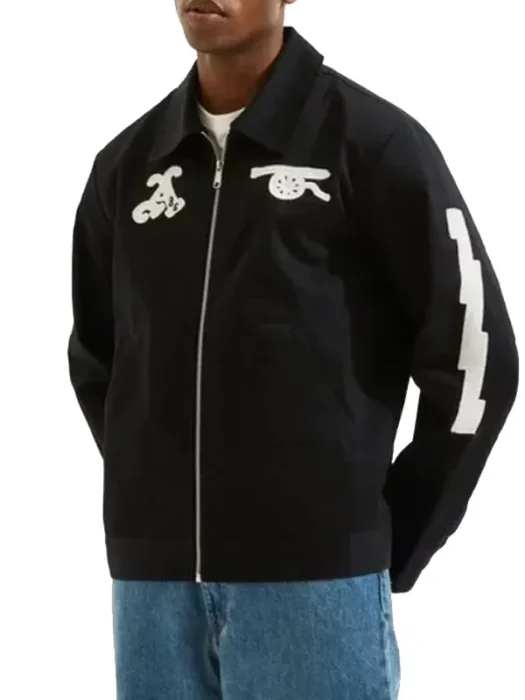 Arsenal N7 Pre-Historic Black Zipper Jacket