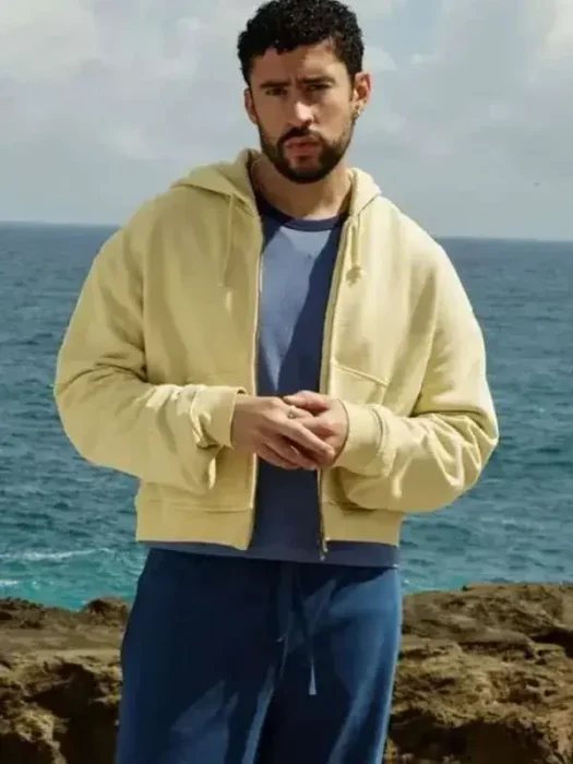 Bad Bunny Yellow Oversized Hoodie