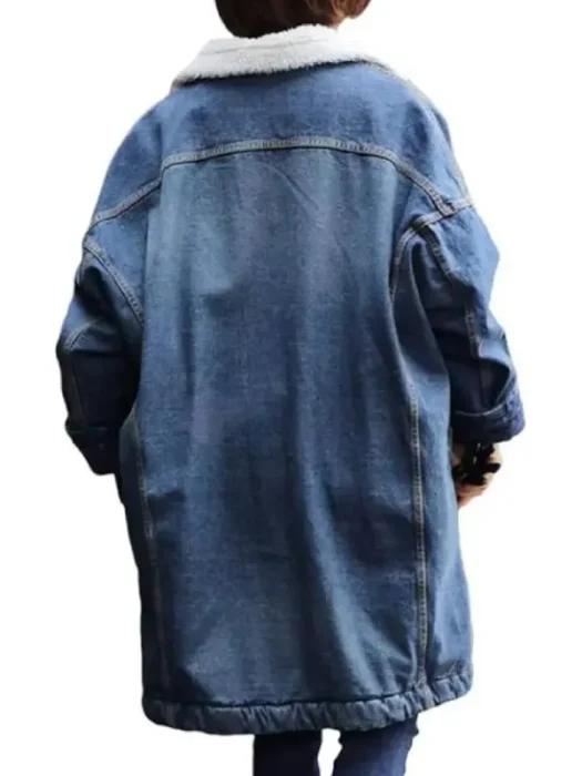 Baylen Out Loud Baylen Dupree Denim Sherpa Jacket