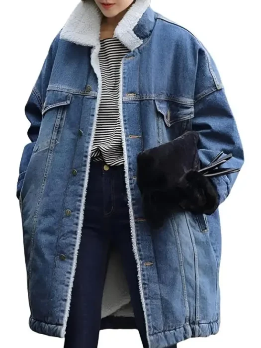 Baylen Out Loud S03 Baylen Dupree Denim Sherpa Jacket