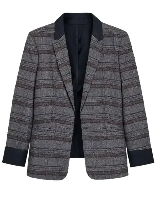 Becky Hammon Front Finals Playoffs Grey Blazer