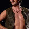 Benson Boone American Heart World Leather Vest