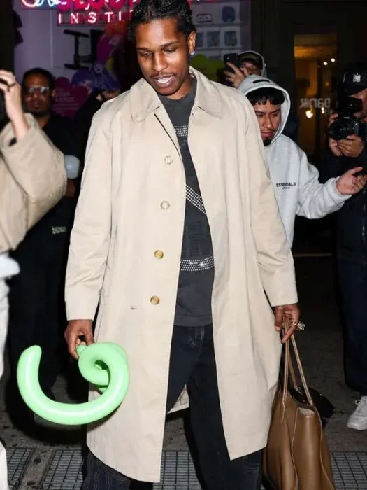 Birthday Celebration 2026 ASAP Rocky Wool Coat