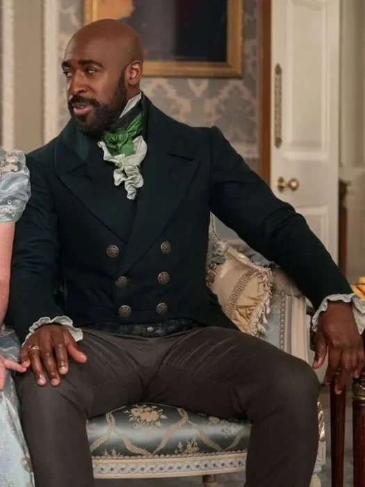 Bridgerton S04 Lord Marcus Anderson Black Tailcoat