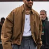 British Grand Prix 2026 Lewis Hamilton Brown Jacket