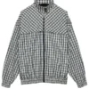 Caitlin Clark Checked Chambray Jacket