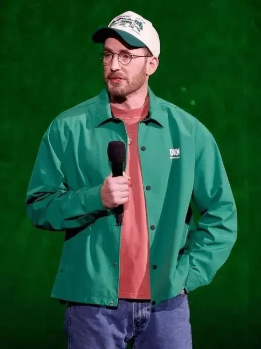 Chris Evans Avengers Doomsday Green Jacket