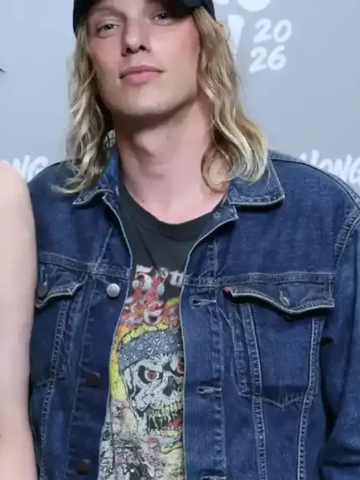 Comic Con 2026 Jamie Campbell Denim Jacket