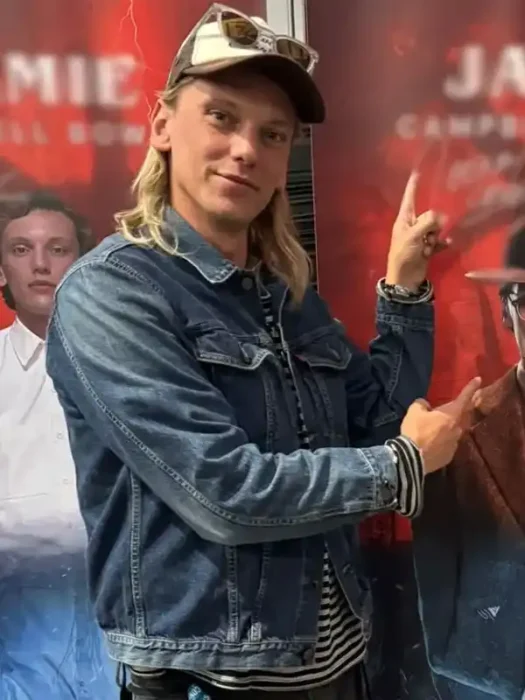 Comic Con Jamie Campbell Denim Jacket