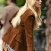 Count Me Lies Lindsay Lohan Brown Blazer