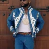 Davido Coachella 2026 Blue Jacket