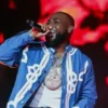 Davido Coachella 2026 Blue Track Jacket
