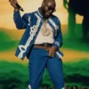 Davido Coachella Blue Track Jacket