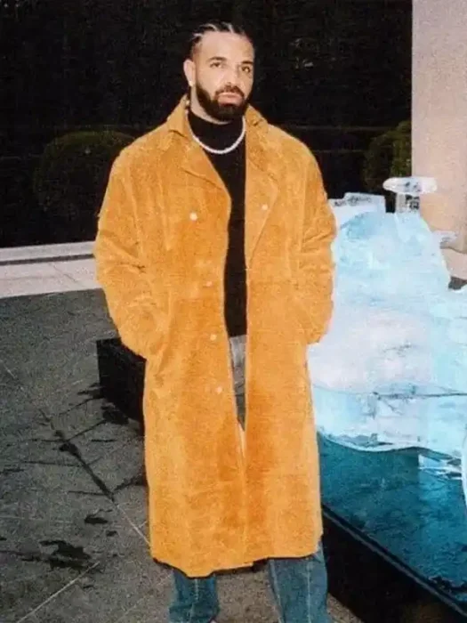 Drake Iceman Brown Suede Coat