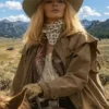 Dutton Ranch Beth Dutton Brown Coat