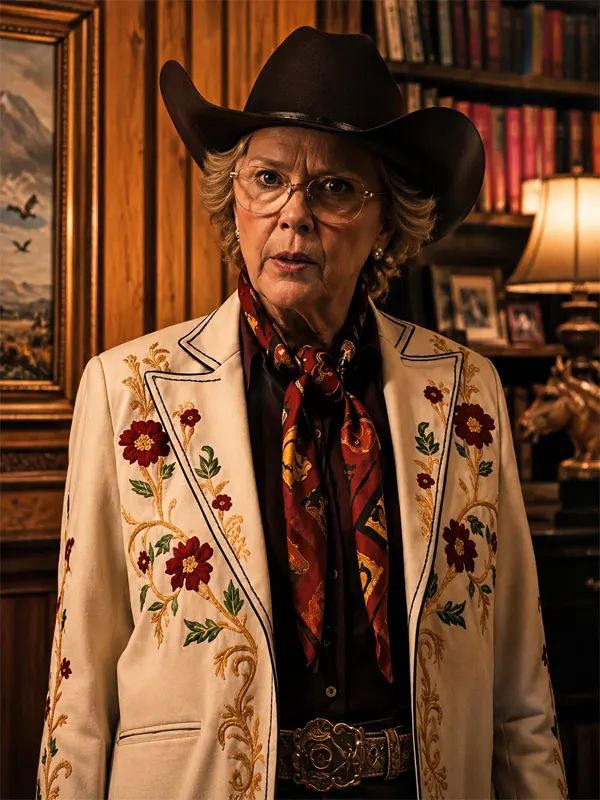 Dutton Ranch Beulah Jackson Floral Blazer