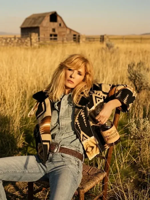 Dutton Ranch Kelly Reilly Western Print Jacket