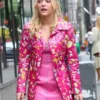 Elle Lexi Minetree Pink Long Coat