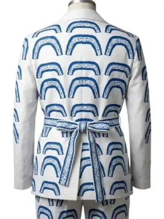 Emily in Paris S06 Samuel Arnold Printed Blazer Back