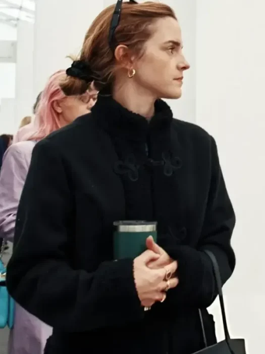 Emma Watson Los Angeles Black Jacket