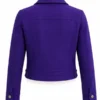 F1 Academy Round 2 Susie Wolff Purple Back Jacket