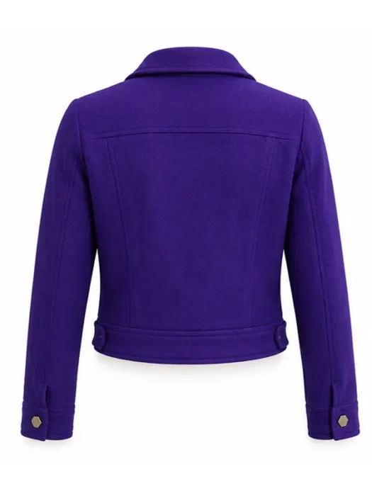 F1 Academy Round 2 Susie Wolff Purple Back Jacket