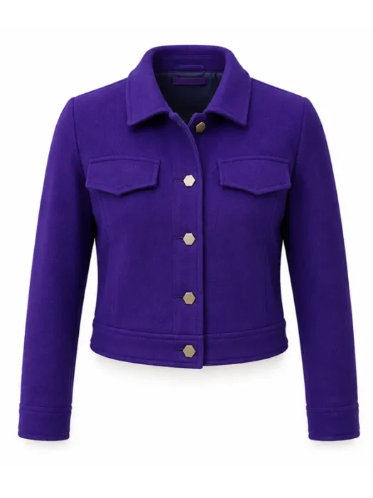 F1 Academy Round 2 Susie Wolff Purple Front Jacket