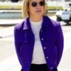 F1 Academy Round 2 Susie Wolff Purple Jacket