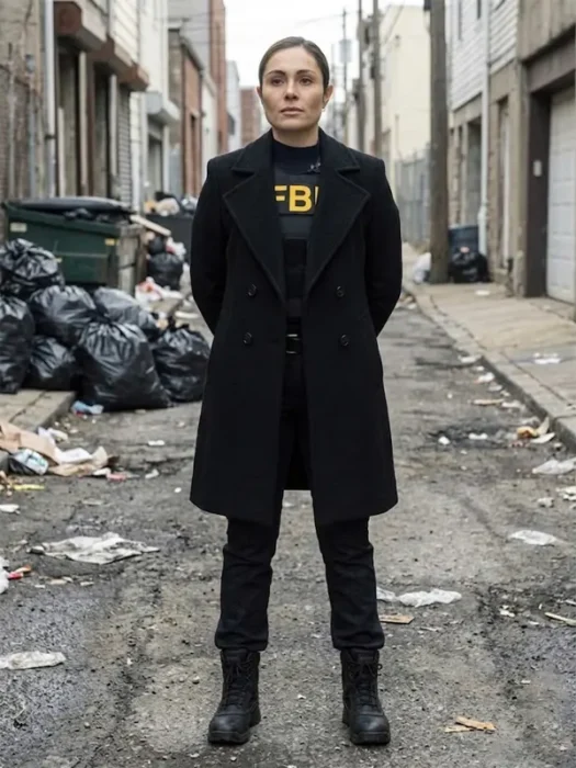 FBI Juliana Aidén Martinez Black Peacoat