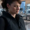 FBI Missy Peregrym Black Quilted Vest