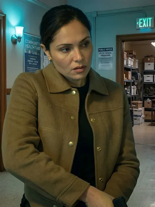 FBI S08 Eva Ramos Wool Jacket